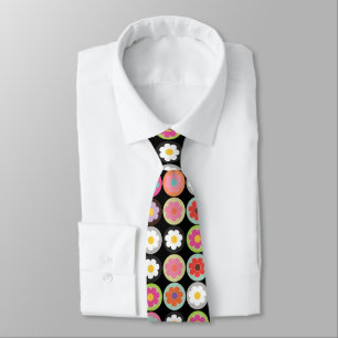 PixDezines groovy daisies/diy background colour Tie
