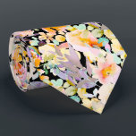 PixDezines H2 Spring Flowers Blush Mustard Tie<br><div class="desc">PixDezines floral watercolor neck tie for spring wedding.  Featuring spring flowers in pastel hues of blush,  mustard yellow,  turquoise green,  peach cream,  grey foliage.  DIY background colour.

 Copyright © 2011-2024 PixDezines™.</div>