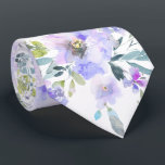 PixDezines H2 Spring Flowers Dusty Purple Roses Tie<br><div class="desc">PixDezines floral watercolor neck tie for mid summer wedding.  Featuring spring flowers in summer hues of dusty purple,  pale lavender purple roses,  a dash of blue green foliage.  DIY background colour.

Copyright © 2011-2026 PixDezines™.</div>
