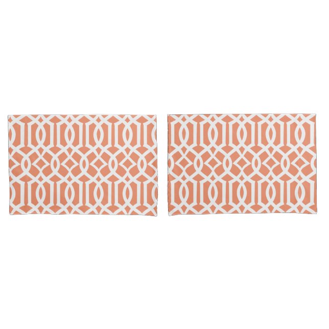 PixDezines Indochine Trellis/DIY colours Pillowcase (Front-Set)