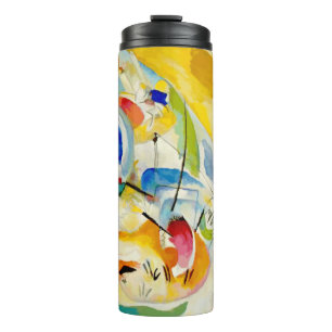 PixDezines Kandinsky 1913 Sea Battle Improv 31 Thermal Tumbler