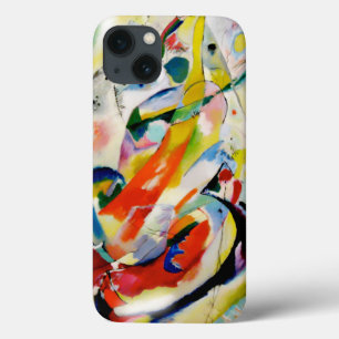 PixDezines Kandinsky 1914 abstract wall panel iPhone 13 Case
