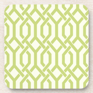 PixDezines Kew Trellis/DIY background colour Coaster