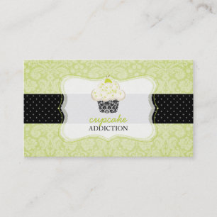 PixDezines Keylime cupcake/pâtisserie Business Card