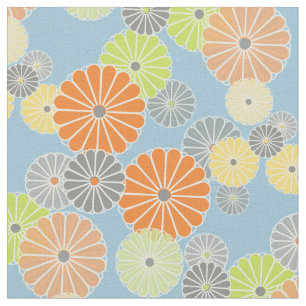 PixDezines kiku/chrysanthemums/DIY background Fabric
