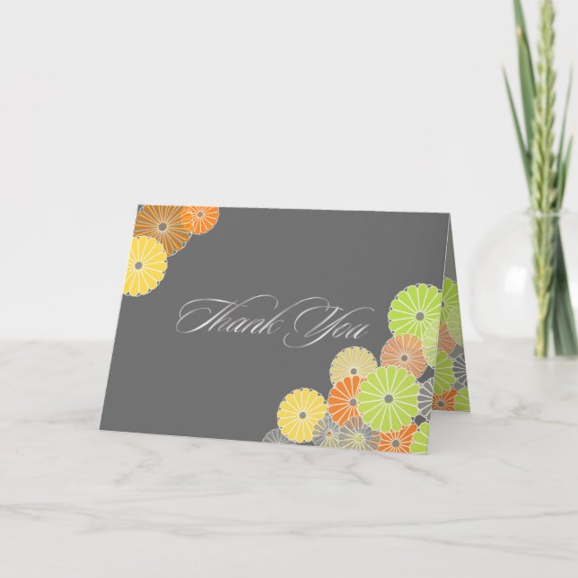 PixDezines Kiku, Thank You cards (Front)