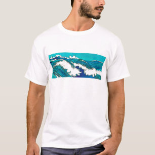 PixDezines konen uehara ocean waves, 上原 T-Shirt