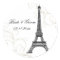 PixDezines La Tour Eiffel+Swirls/DIY colour