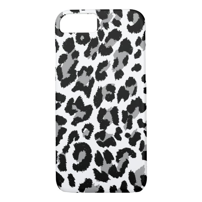 PixDezines leopard print Case-Mate iPhone Case (Back)