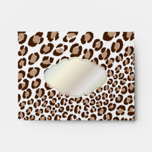 PixDezines Leopard Prints/ Natural Envelopes