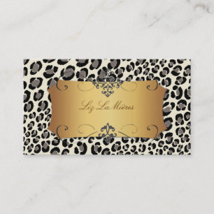 PixDezines Leopard spots / business cards
