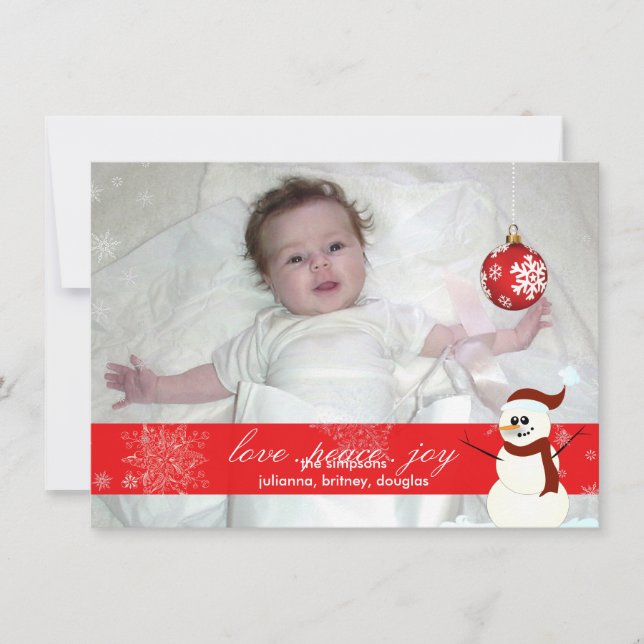 PixDezines Let it snow, Holiday Cards/DIY... (Front)