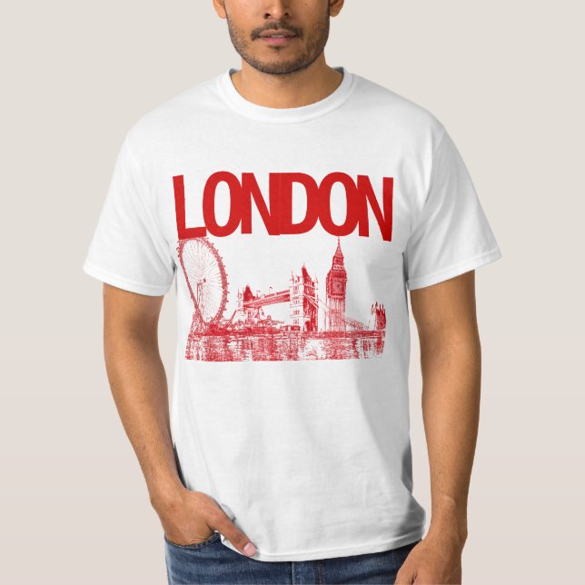 PixDezines london/citiscape/sketched T-Shirt (Front)