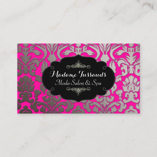 PixDezines loyalty cards/flora damask Card (Front)