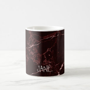 PixDezines MASALA RED MARBLE Coffee Mug
