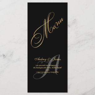 PixDezines Menu/Fancy Script/Faux Gold Menu