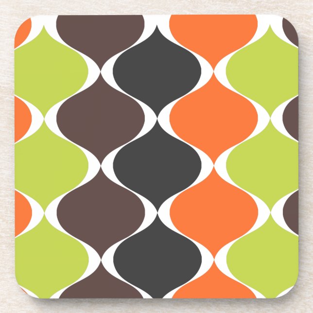 PixDezines mod ogee/diy background colour Coaster (Front)