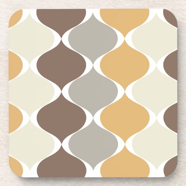 PixDezines mod ogee/diy background colour Coaster (Front)