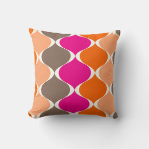 PixDezines mod ogee DIY background colour Cushion