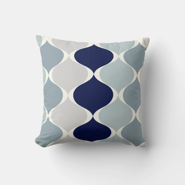 PixDezines mod ogee DIY background colour Cushion (Front)