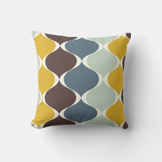 PixDezines mod ogee DIY background colour Cushion (Front)