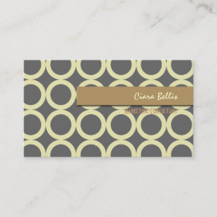 PixDezines Mod Rings {customisable background} Business Card