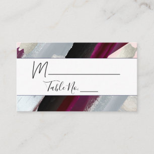 PixDezines Modern Watercolor Dahlia Place Cards