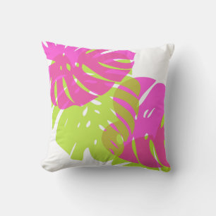 PixDezines monstera/diy background Cushion