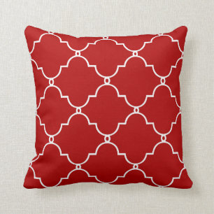 PixDezines moroccan trellis/diy background colours Cushion