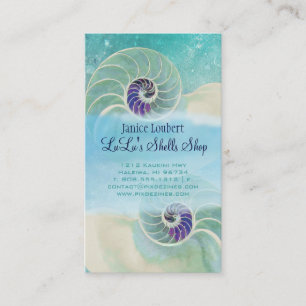 PixDezines nautilus Business Card