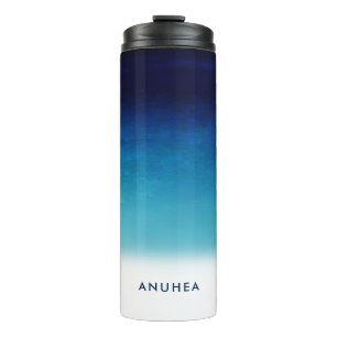PixDezines Ocean / Deep Blue Sea Thermal Tumbler