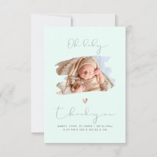 PixDezines Oh Baby Shower Thank You DIY Colour Min