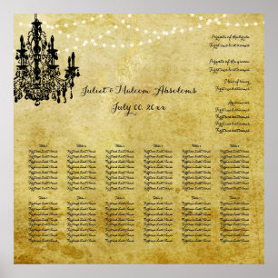 PixDezines parchment/chadeliers/seating chart