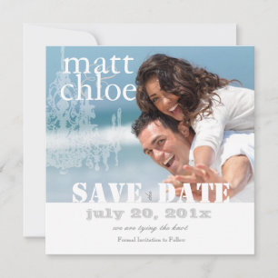 PixDezines Photo Save Date, DIY custom colour The Date