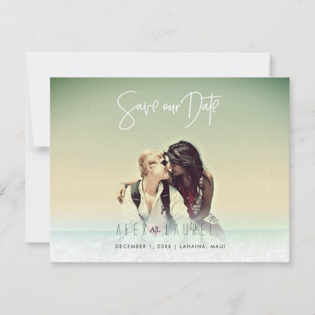 PixDezines Photo Save our Date (Front)