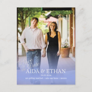 PixDezines photo/save the date Announcement Postcard