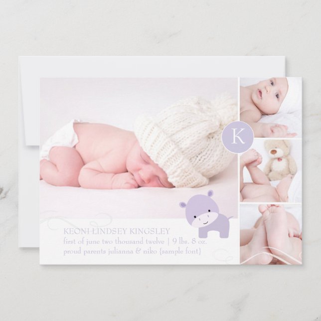 PixDezines pink hippo/diy accent colour Announcement (Front)