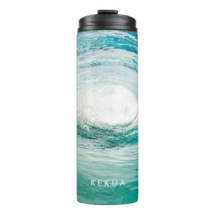 PixDezines Pipeline Waves/Surf Thermal Tumbler