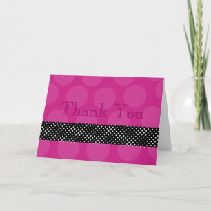 PixDezines Polka Dots Honeysuckley DIY Thank You Card