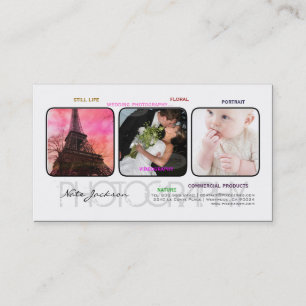 PixDezines portfolio template/DIY fonts Business Card