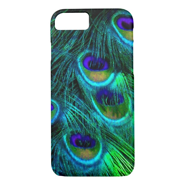 PixDezines Psychedelic Peacock Case-Mate iPhone Case (Back)