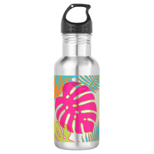 PixDezines rainforest/DIY background colour 532 Ml Water Bottle