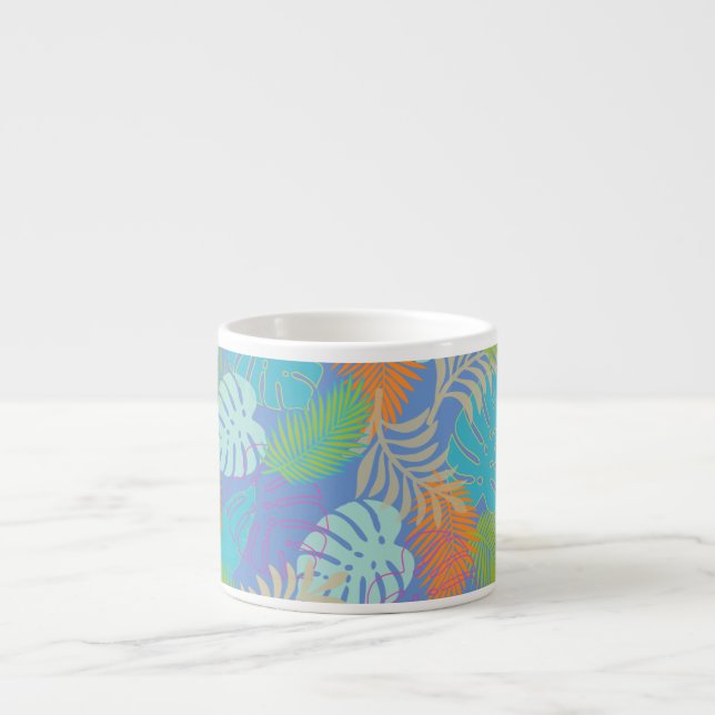 PixDezines rainforest/DIY background colour Espresso Cup (Front)