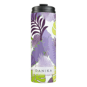 PixDezines Rainforest Foliage/DIY background Thermal Tumbler
