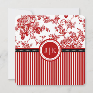 PixDezines red/toile/roses
