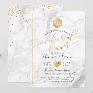 PixDezines Rehearsal Dinner+Sweet Honeycomb Invitation
