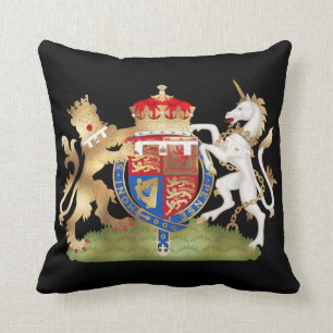 PixDezines Richard the Lion Heart/Windsor Crest Cushion