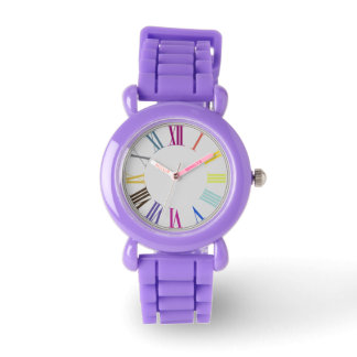 PixDezines roman numeros/diy background colour Watch
