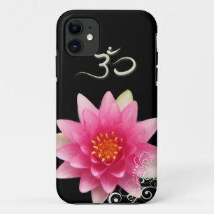 PixDezines rose water lily/diy background color iPhone 11 Case