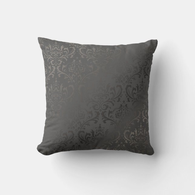 PixDezines rossi damask/diy background colours Cushion (Front)